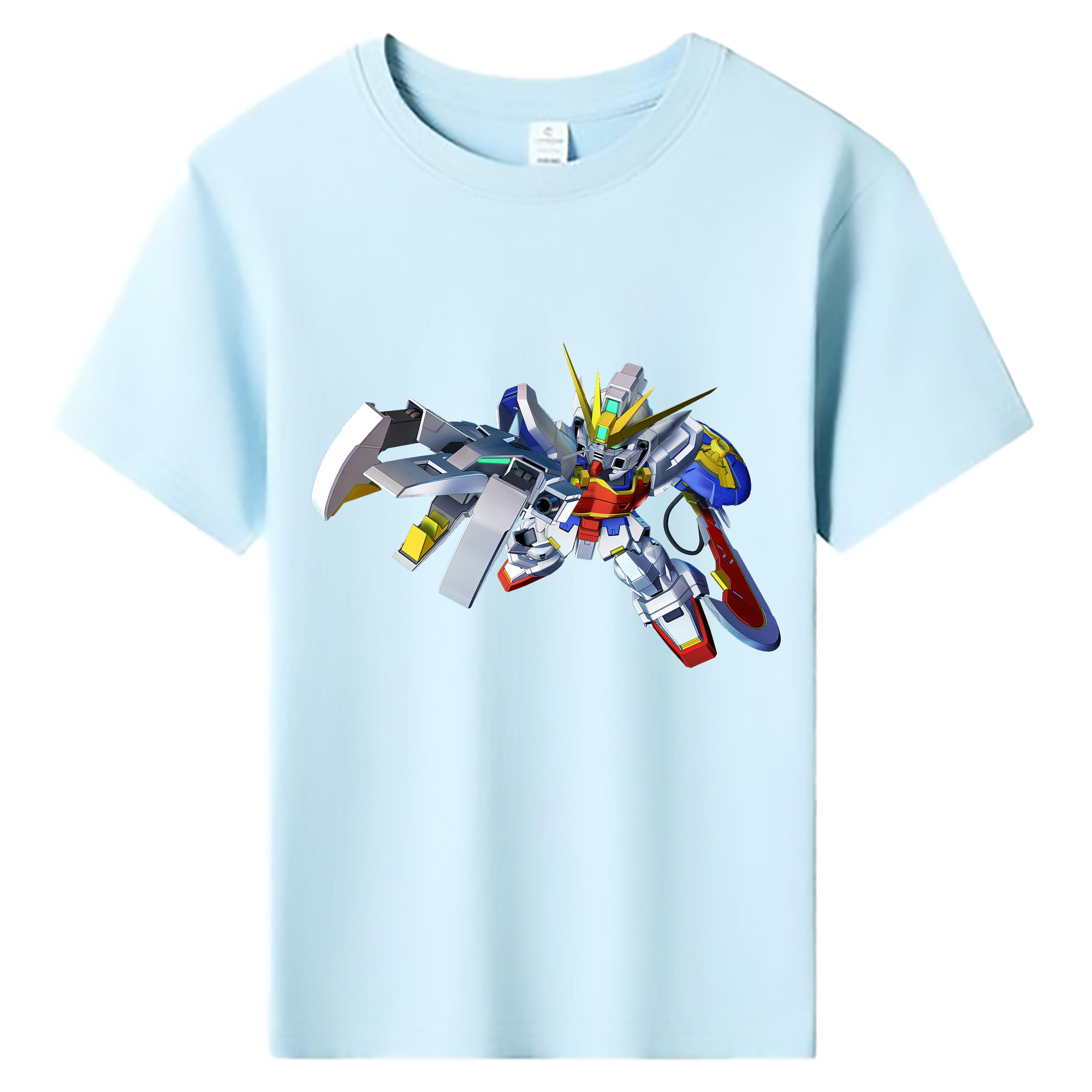 （画像用） 機動戦士ガンダム Mobile Suit Gundam 綿100％キッズTシャツ（フロントプリント）